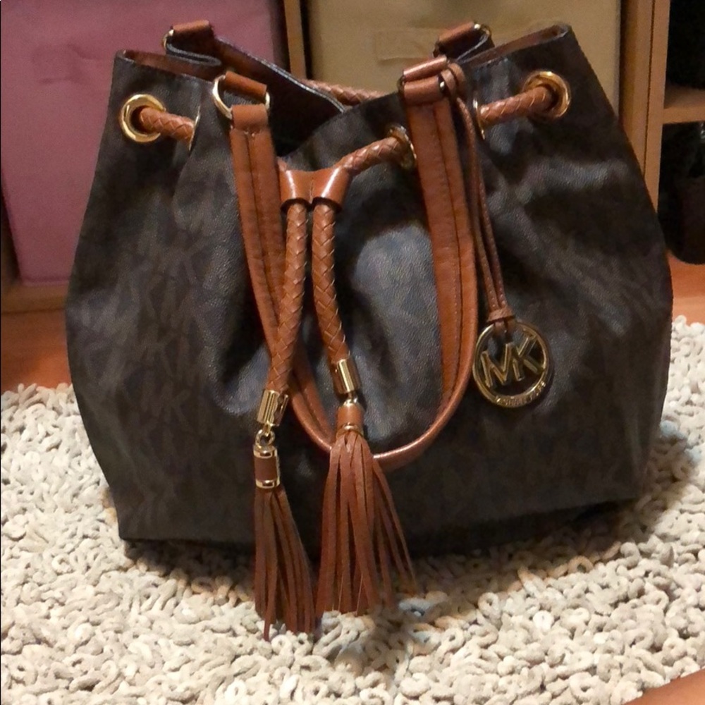 Michale Kors brown Camden Tote